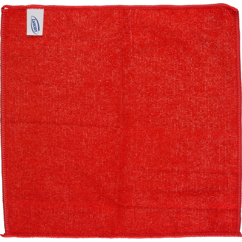 Салфетки хозяйственные Luscan из микрофибры универс 220г/м2 30х30см 4шт/уп