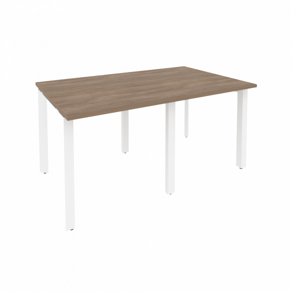 Onix Стол переговорный O.MP-PRG-2.0 Дуб Аризона/Металл Белый 1560*980*750