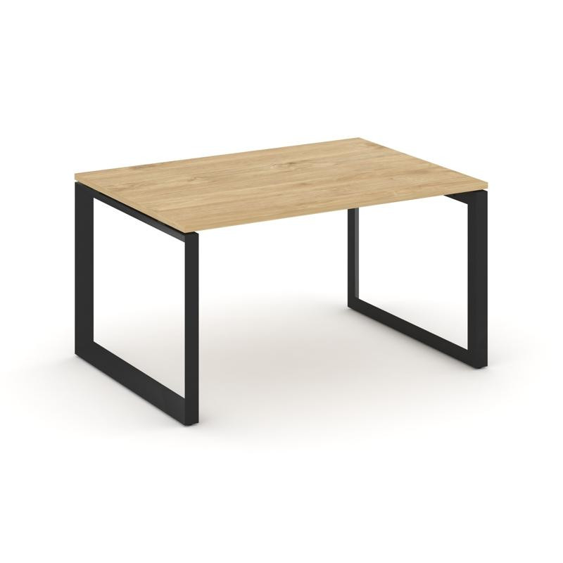 Style Project Стол переговорный SN-59O.SPRG-003.3 Тиквуд Светлый/Металл Черный 1380*980*750