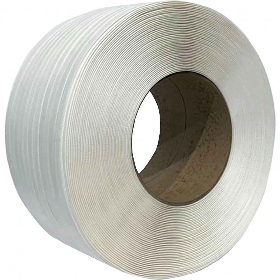 Стреппинг лента Полипропиленовая 15мм х 1,0 (1200 м) Белая СПб