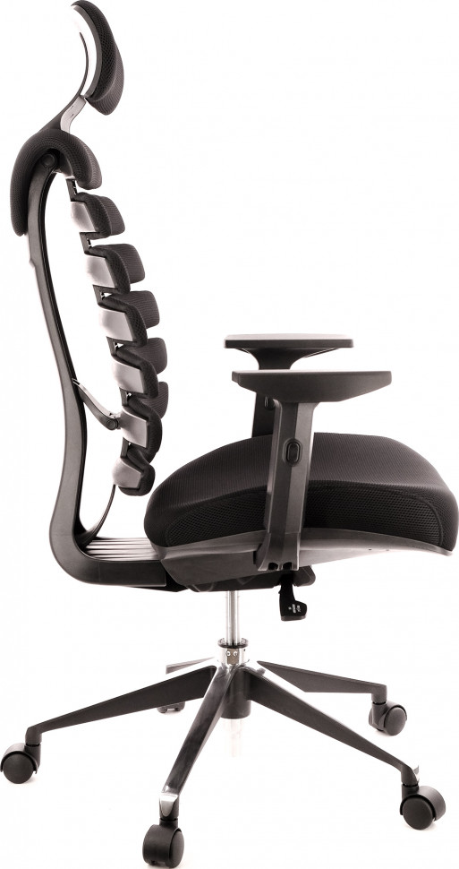Кресло Everprof Ergo Black (Эрго Блэк) Ткань Черный