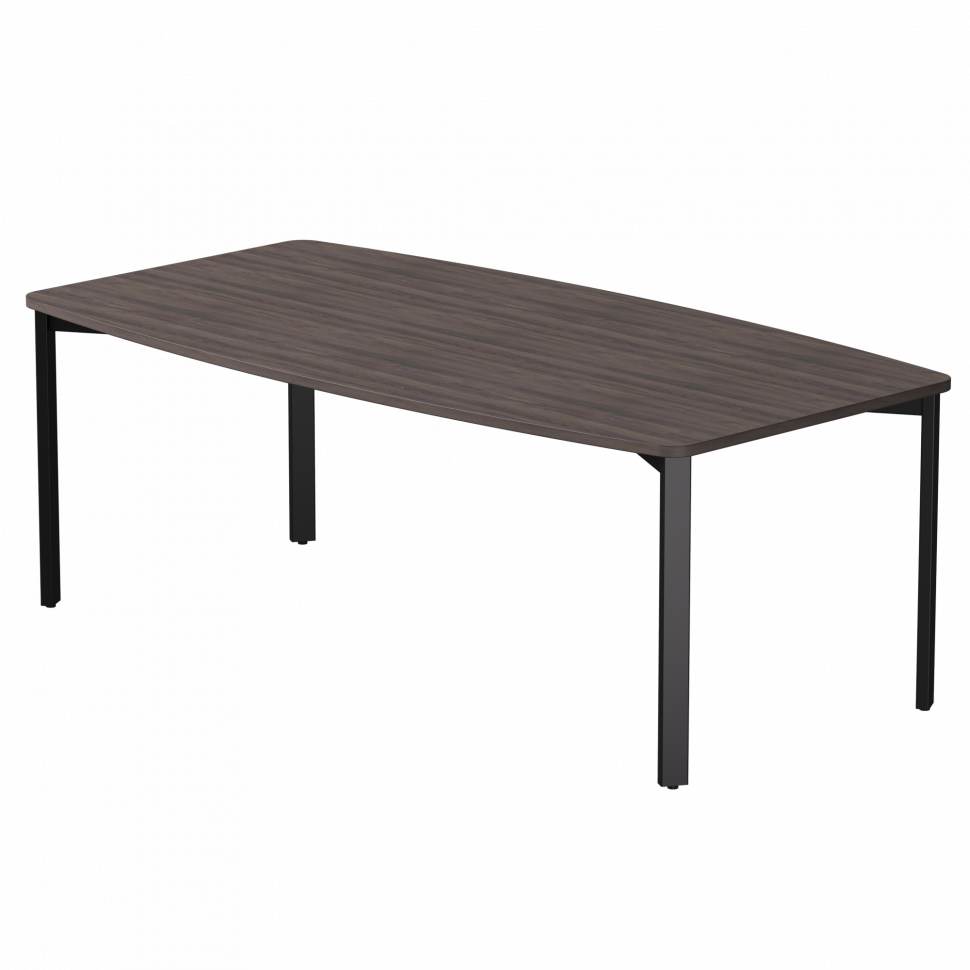 Стол переговорный Everprof EVO (ЭВО) 2100х1100x755 Дуб Пасадена/Черный