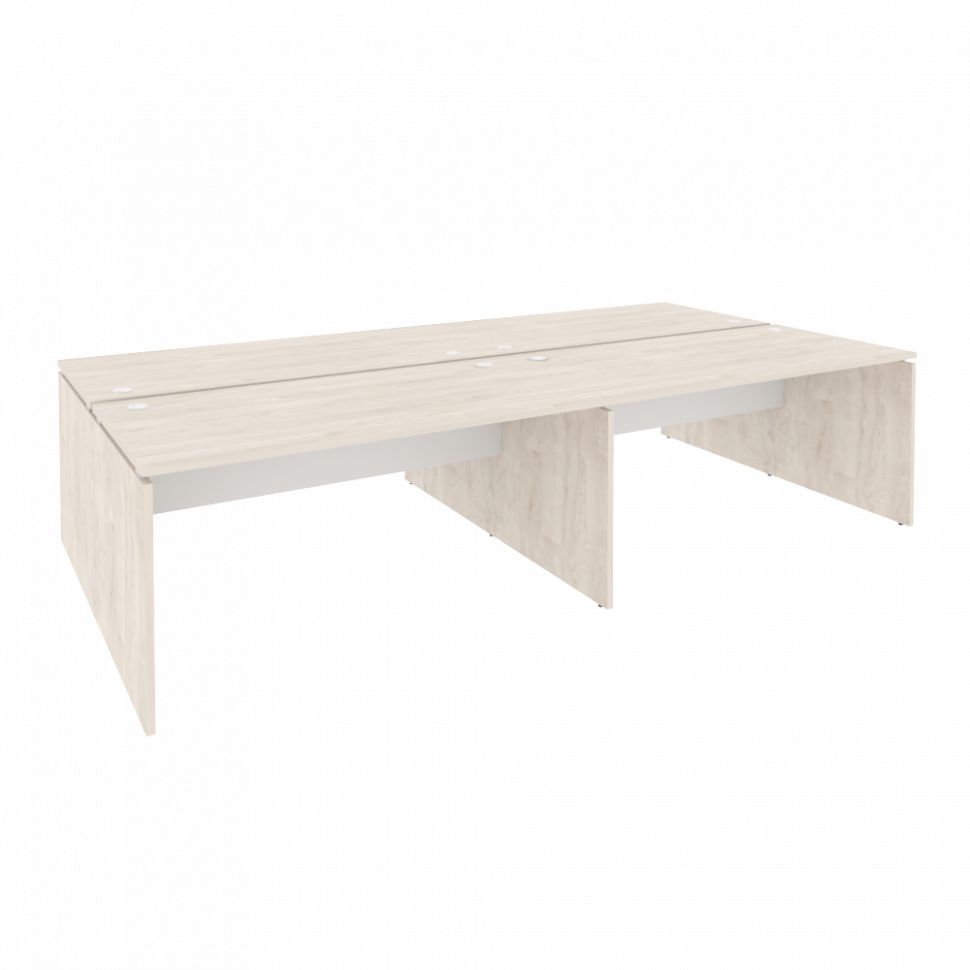 Onix Рабочая станция O.D.RS-4.4.8 Денвер Светлый/Белый Бриллиант 3160*1635*750