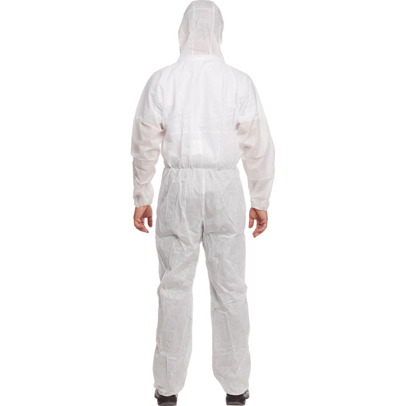 Комбинезон одноразовый с кап DELTA PLUS DT215 бел р-р XXL (DT215XX)