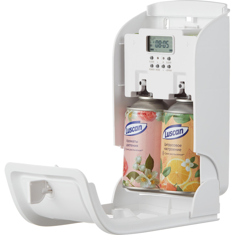 Освежитель воздуха автоматический (диспенсер) LuscanProfEtalon белый 151082