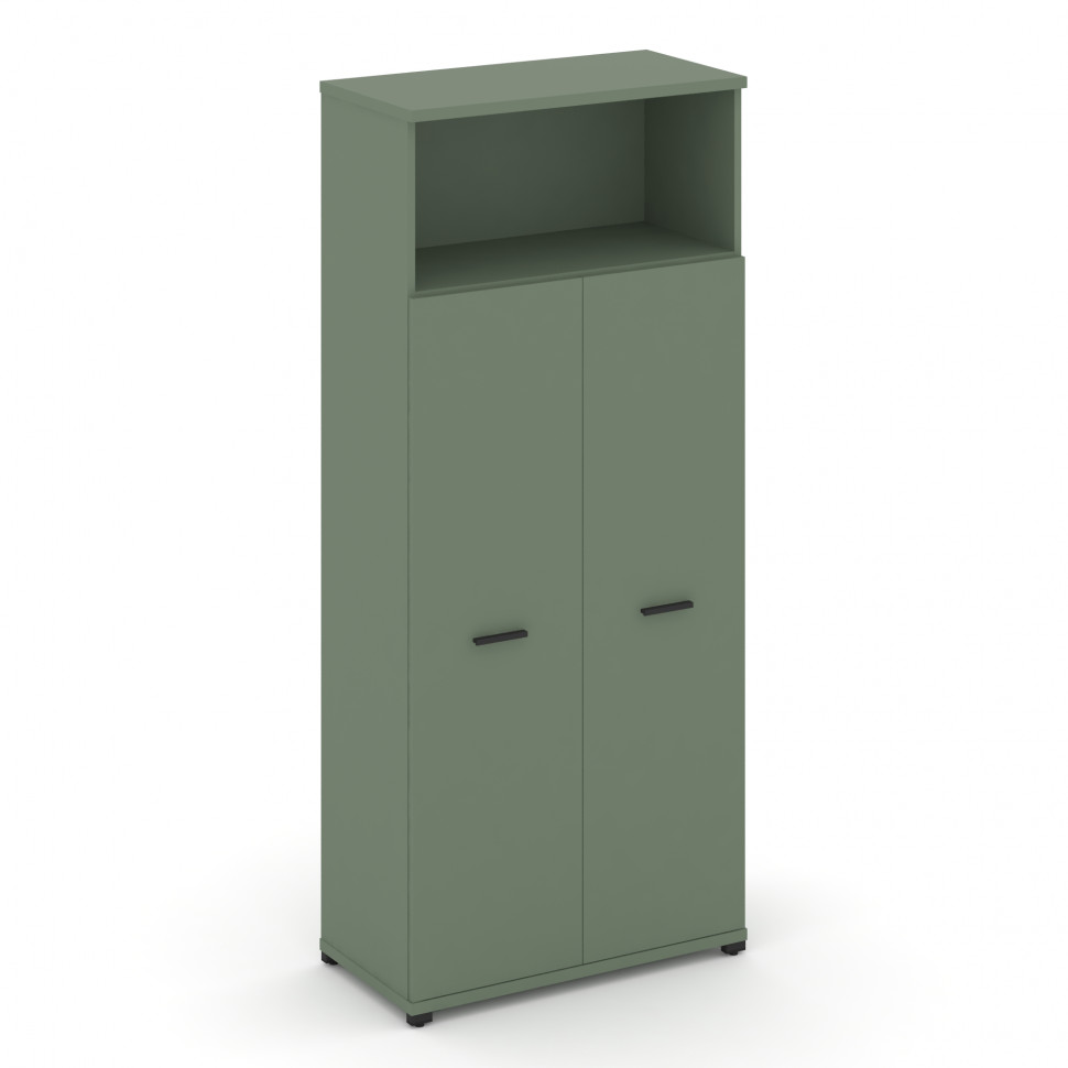 Concept Шкаф 1 широкая секция, 5 ниш CN.STS-516 B Кобо/Металл Черный 836*420*1922