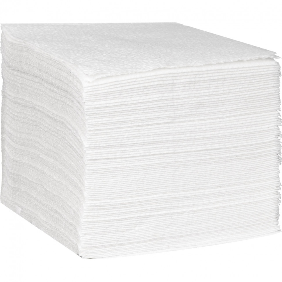 Салфетки бумажные Выбор есть 1сл 24х24см целлюлоза белые 100л/уп_СПБ