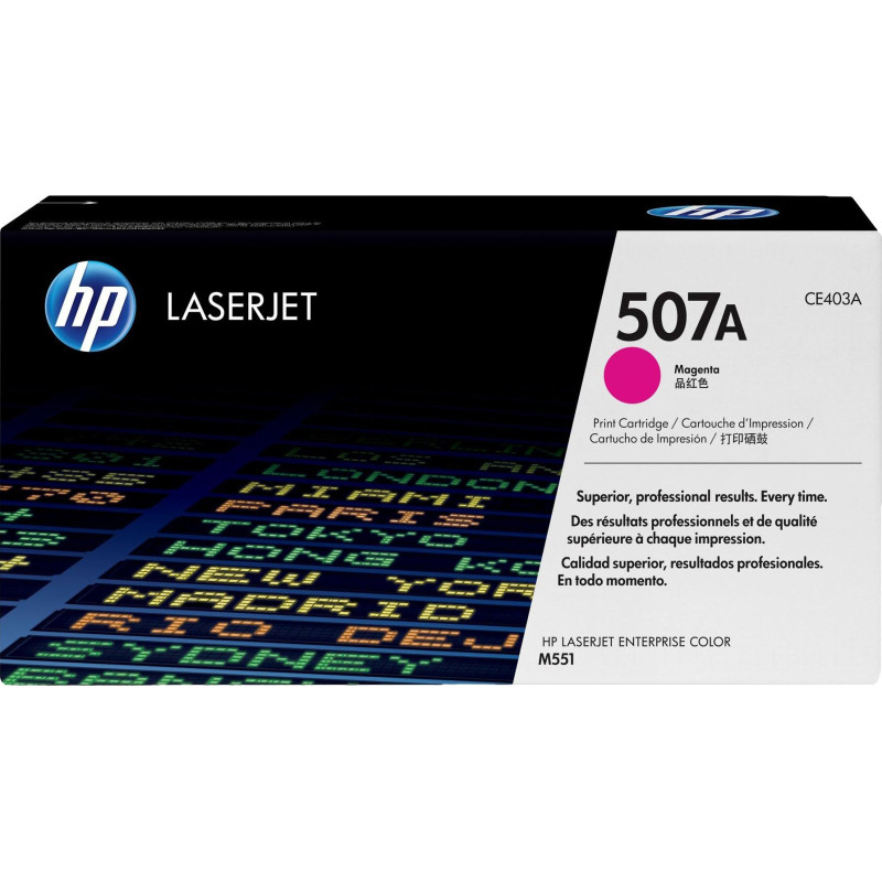 Картридж лазерный HP 507A CE403A пурп. для CLJ M525/M551/M570/M571/M575