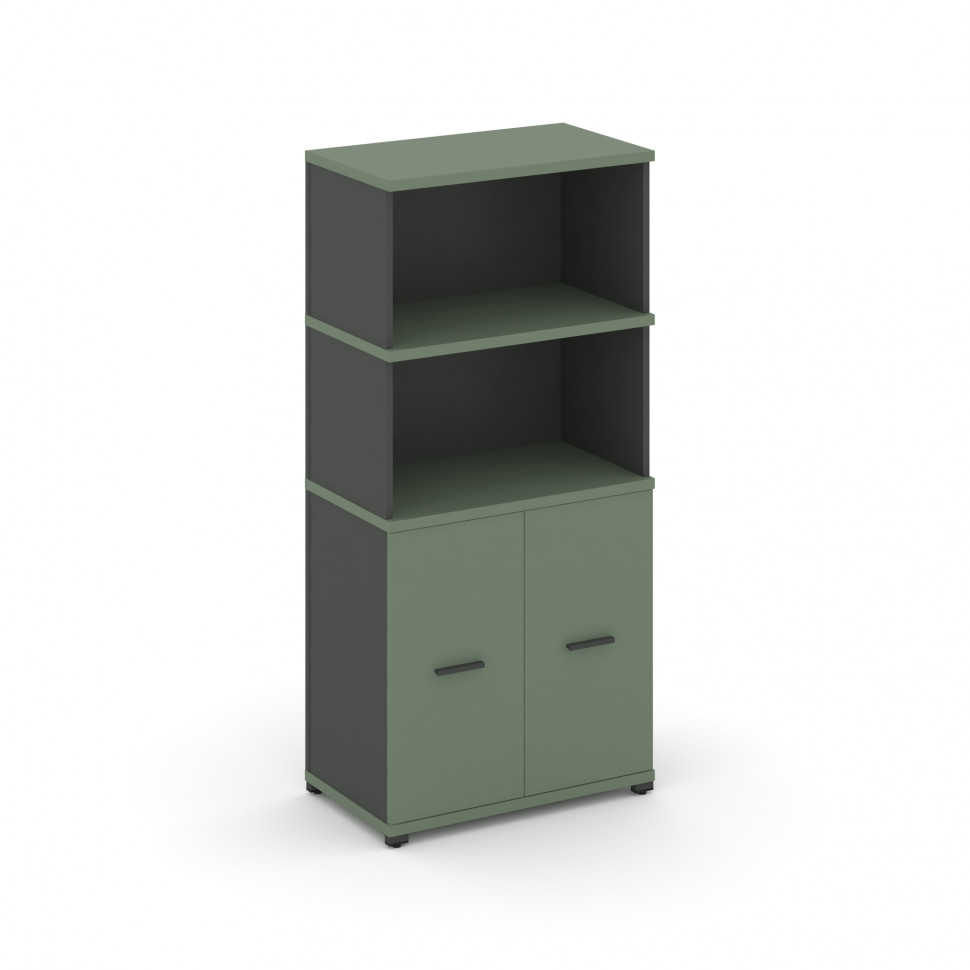 Concept Распаш. шкаф опорный/приставной с надставкой выс. CN.SOPR-004 A Кобо/Антрацит/Металл Антраци Concept Распаш. шкаф опорный/приставной с надставкой выс. CN.SOPR-004 A Кобо/Антрацит/Металл Антраци