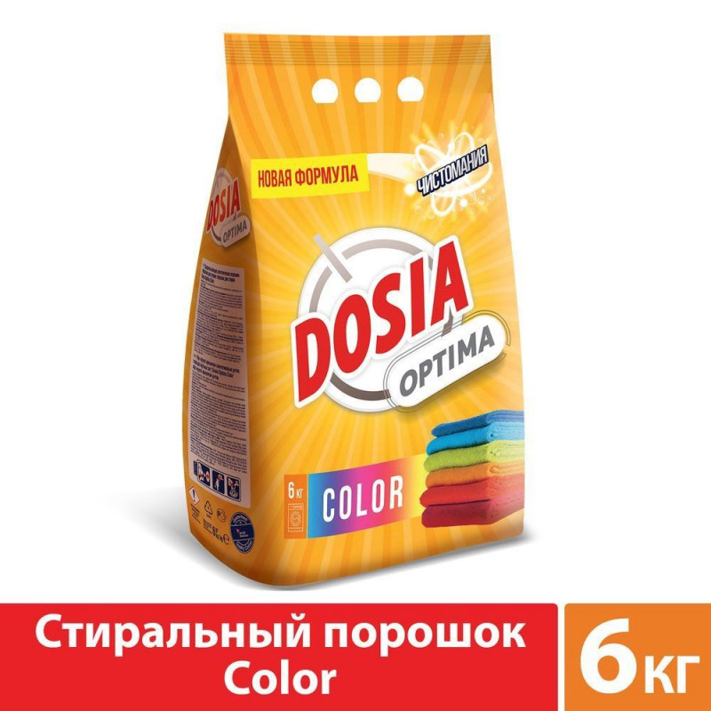 Порошок стиральный DOSIA Optima автомат COLOR  6 кг