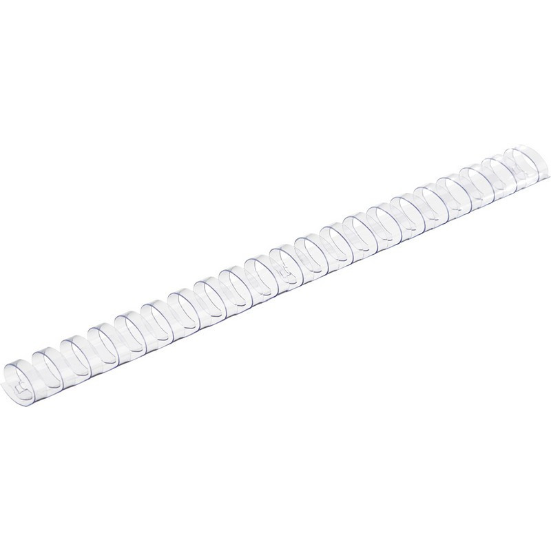 Пружины для переплета пластиковые Promega office 25мм прозр. 50шт/уп.