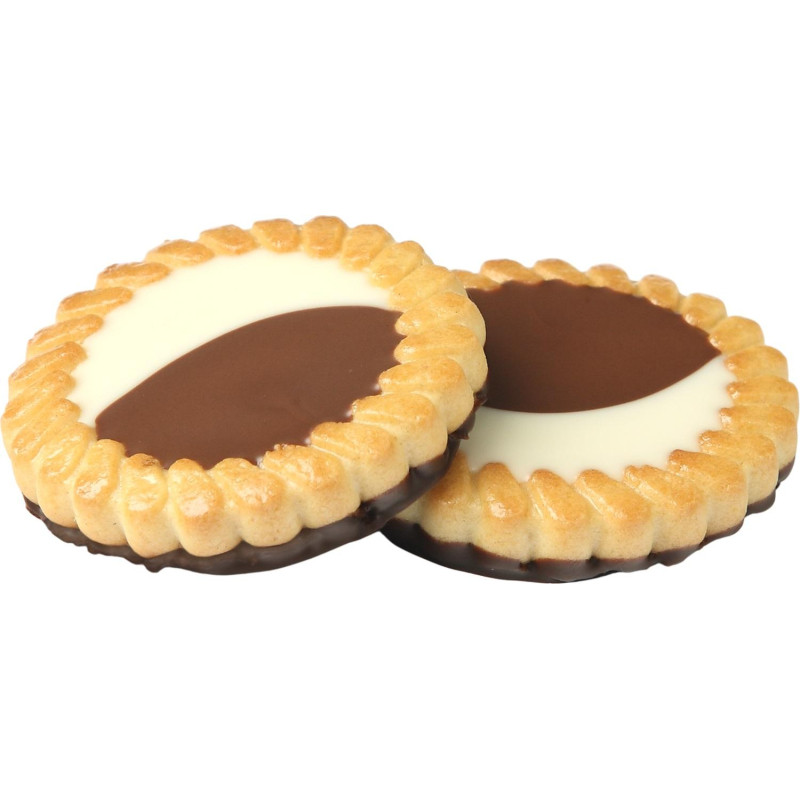 Печенье Деловой Стандарт сдобное Неробьянко глазированное, 120гр  