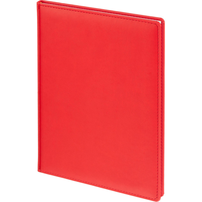 Еженедельник датированный 2026 АТТАСНЕ А4, 72л, 200х270мм, Сиам красный