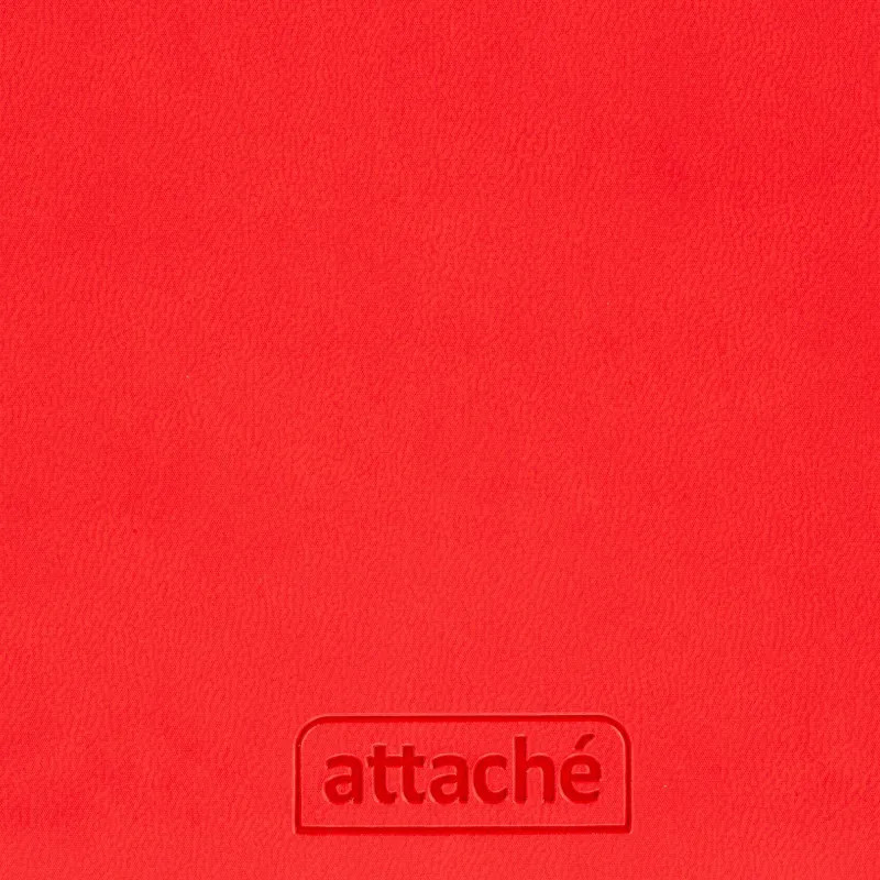 Еженедельник датированный 2026 АТТАСНЕ А4, 72л, 200х270мм, Сиам красный