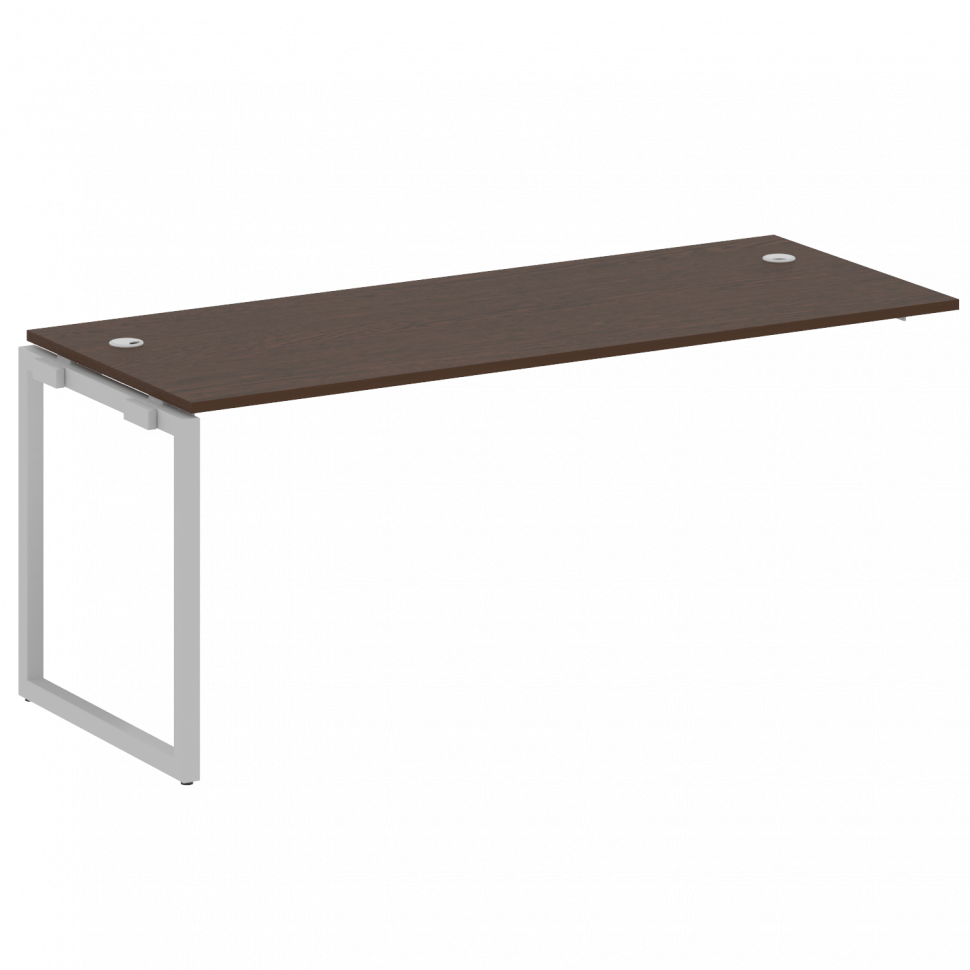 Metal System Quattro Проходной элемент рабочей станции на О-образном м/к 40БО.ПРС-СП-1.5 Венге Цаво/