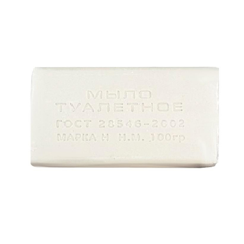 Мыло туалетное Нейтральное в прозрач. обертке флоупак 100гр_СпбКзнВлгКр