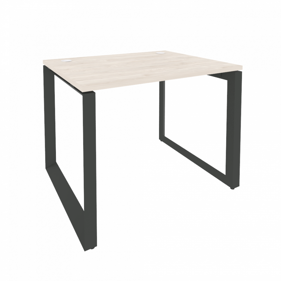 Onix Стол рабочий на О-образном м/к O.MO-SP-1.8 Денвер Светлый/Металл Антрацит 980*800*750
