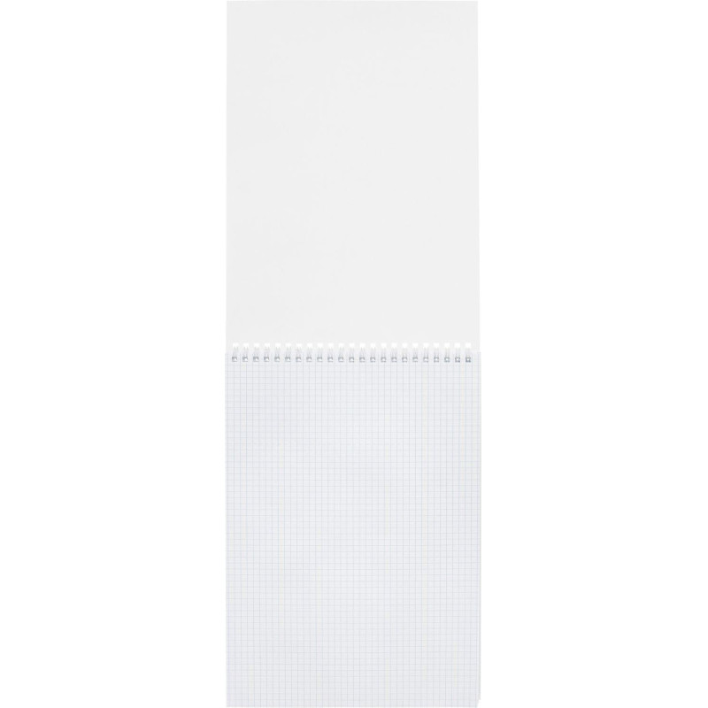 Блокнот А4 80л Attache Текстуры природы Вода клетка, греб, картон, ВД-лак