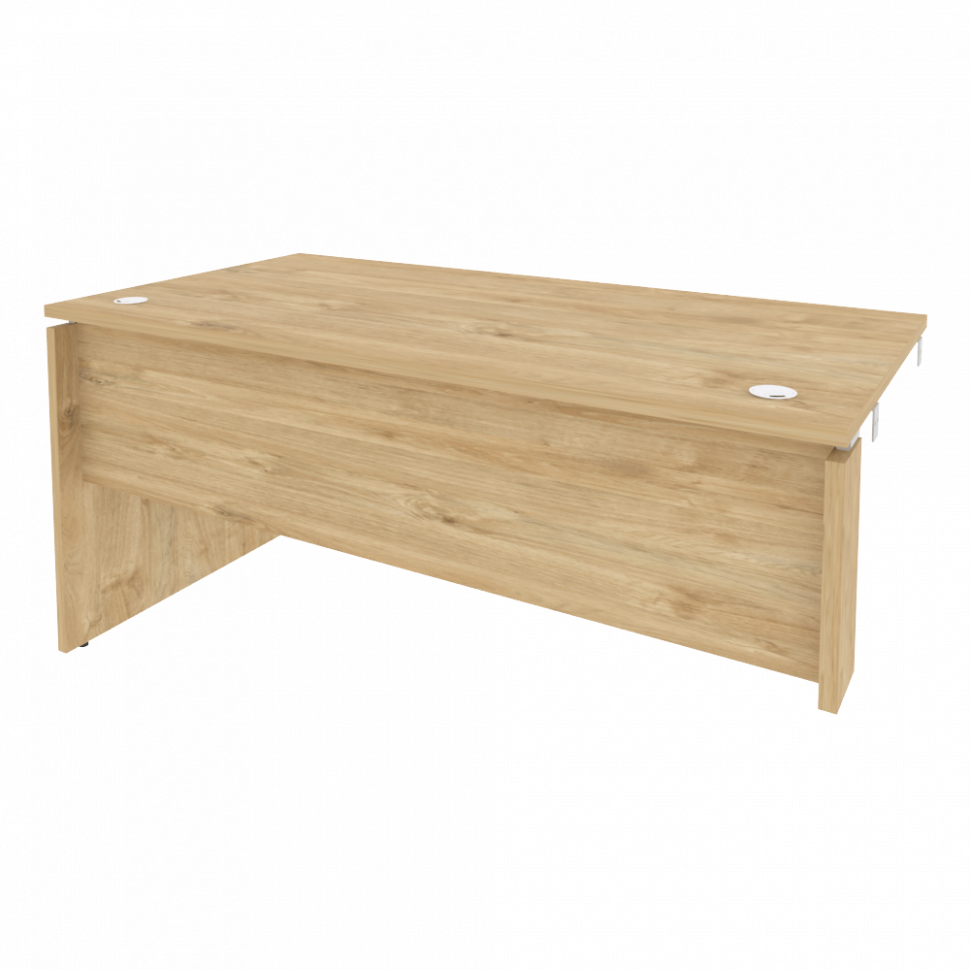Onix Стол-приставка левый к опорным элементам O.SPR-4.8 (L) Тиквуд Светлый 1580*800*750