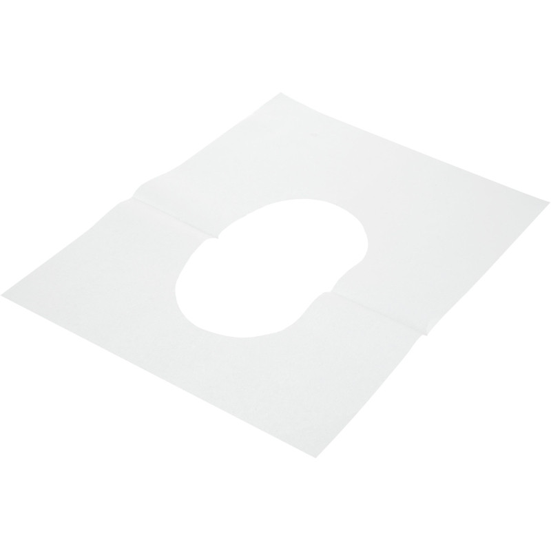 Одноразовые покрытия на унитаз Luscan Professional Etalon 1/2 слож 250шт/уп