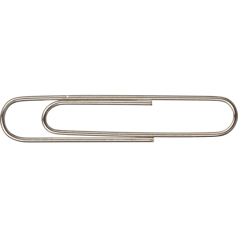 Скрепки КОМУС никелированные, 50 мм, негофрированные, 100 шт/уп Скрепки КОМУС никелированные, 50 мм, негофрированные, 100 шт/уп