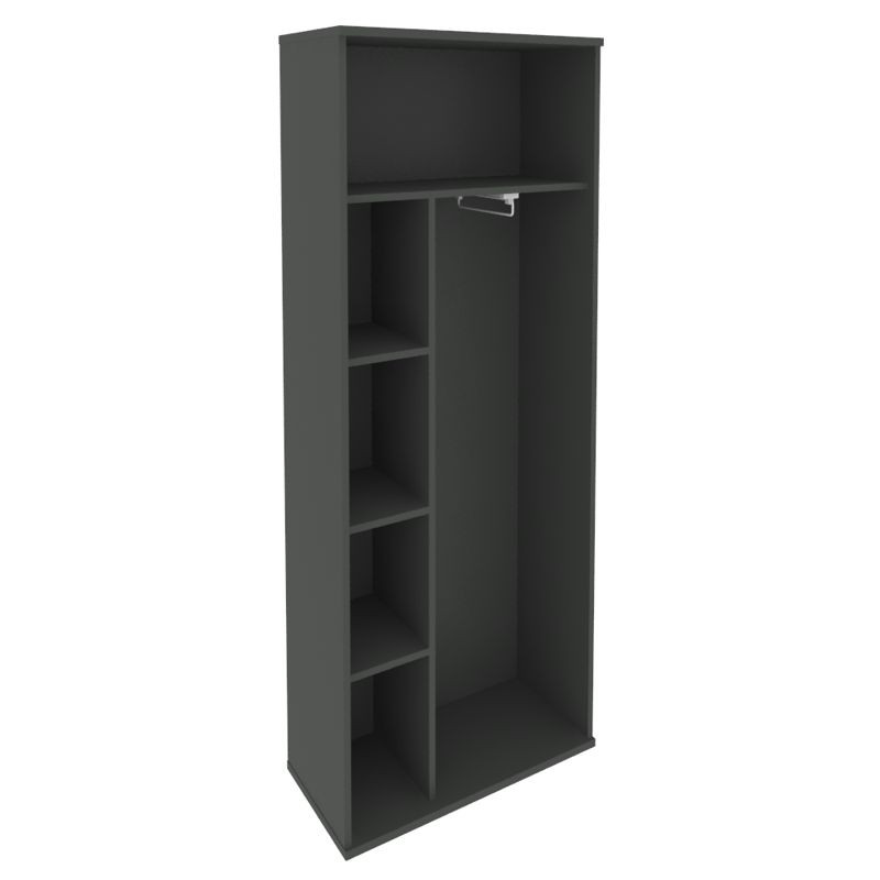 Riva Гардероб А.ГБ-4 Антрацит 770*365*1980