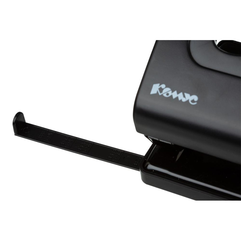 Дырокол Комус Prima 6365 черный до 40л