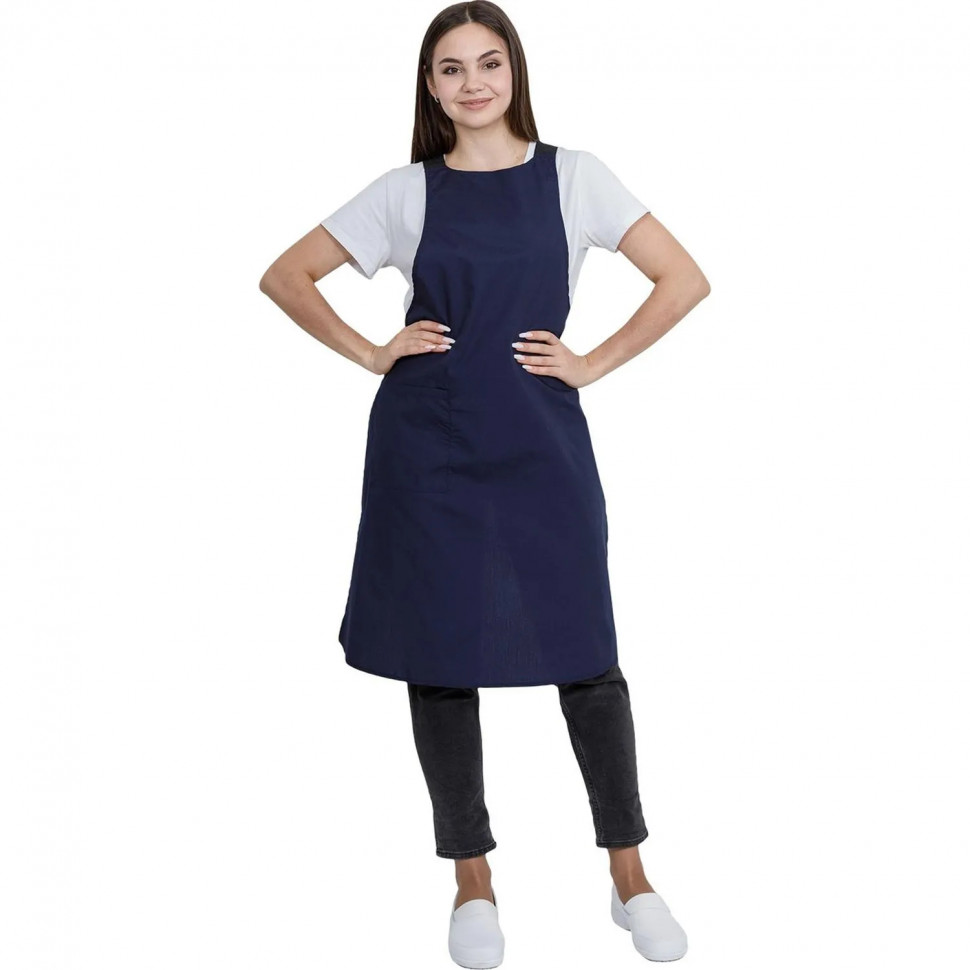 Фартук 816 ЕВРО, т/синий 104-116, 170-188 Фартук 816 ЕВРО, т/синий 104-116, 170-188