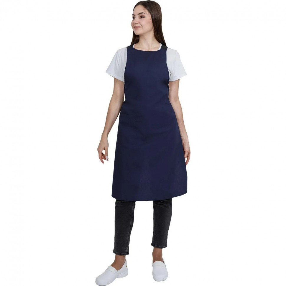 Фартук 816 ЕВРО, т/синий 104-116, 170-188 Фартук 816 ЕВРО, т/синий 104-116, 170-188