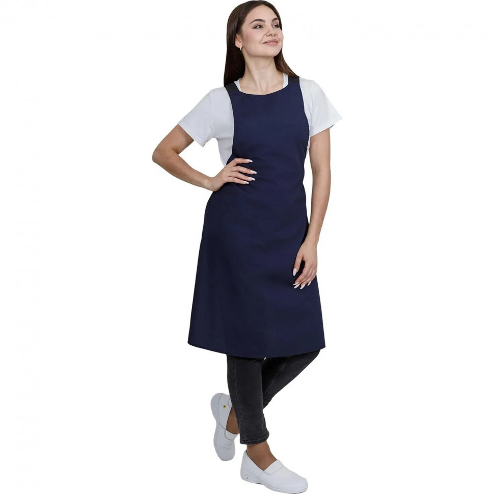 Фартук 816 ЕВРО, т/синий 104-116, 170-188 Фартук 816 ЕВРО, т/синий 104-116, 170-188