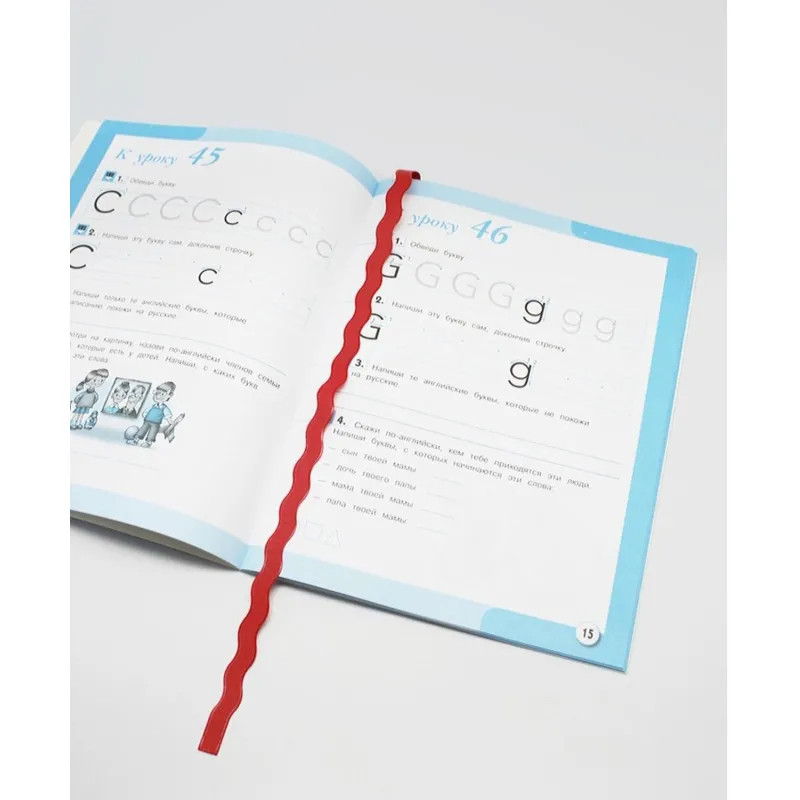 Закладки самоклеящиеся для книг,'смайлики',наб.8 шт,300мкм,красные,2935-102