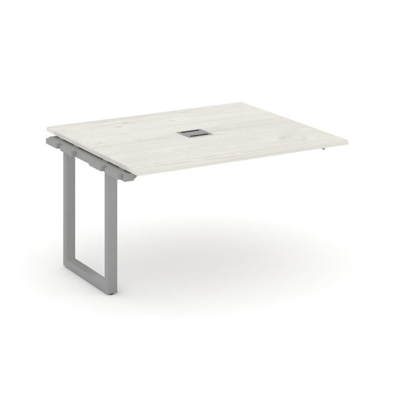 Style Project Проходной наб. элем. перег. стола SN-59O.NSPRG-033 Дуб Наварра/Металл Серый 1380*1180*