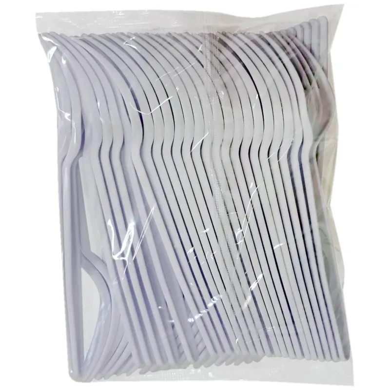 Вилка одноразовая 162мм, бел., кукурузный крахмал, 50шт/уп