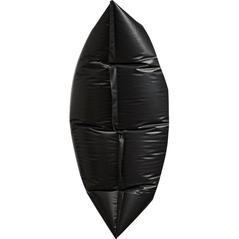 Мешки для мусора Комус 240 л черные (ПВД 65 мкм, 10 штук в рулоне)