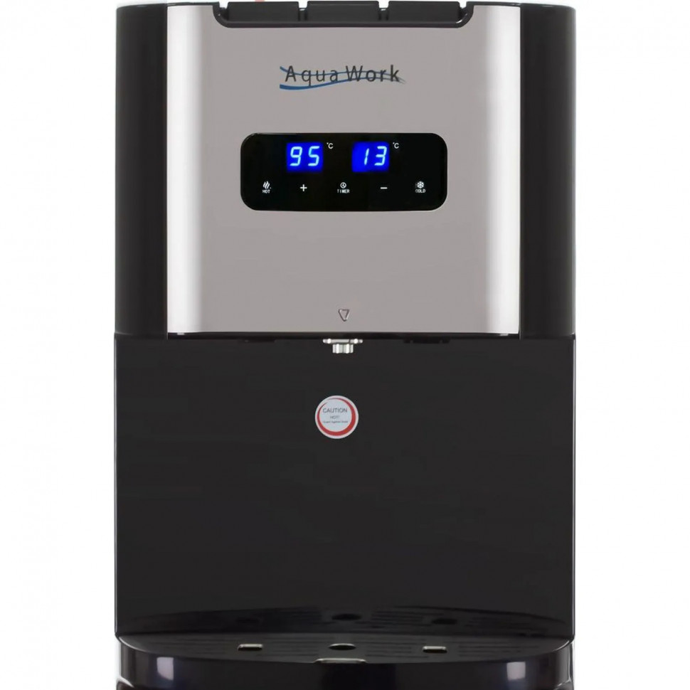 Кулер Aqua Work QRB-72LDS (черный), для воды,СПБ,Каз,Волг,Красн лок ас