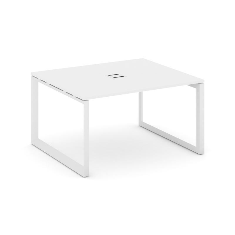 Style Project Стол переговорный SN-59O.SPRG-033 Белый/Металл Белый 1380*1180*750