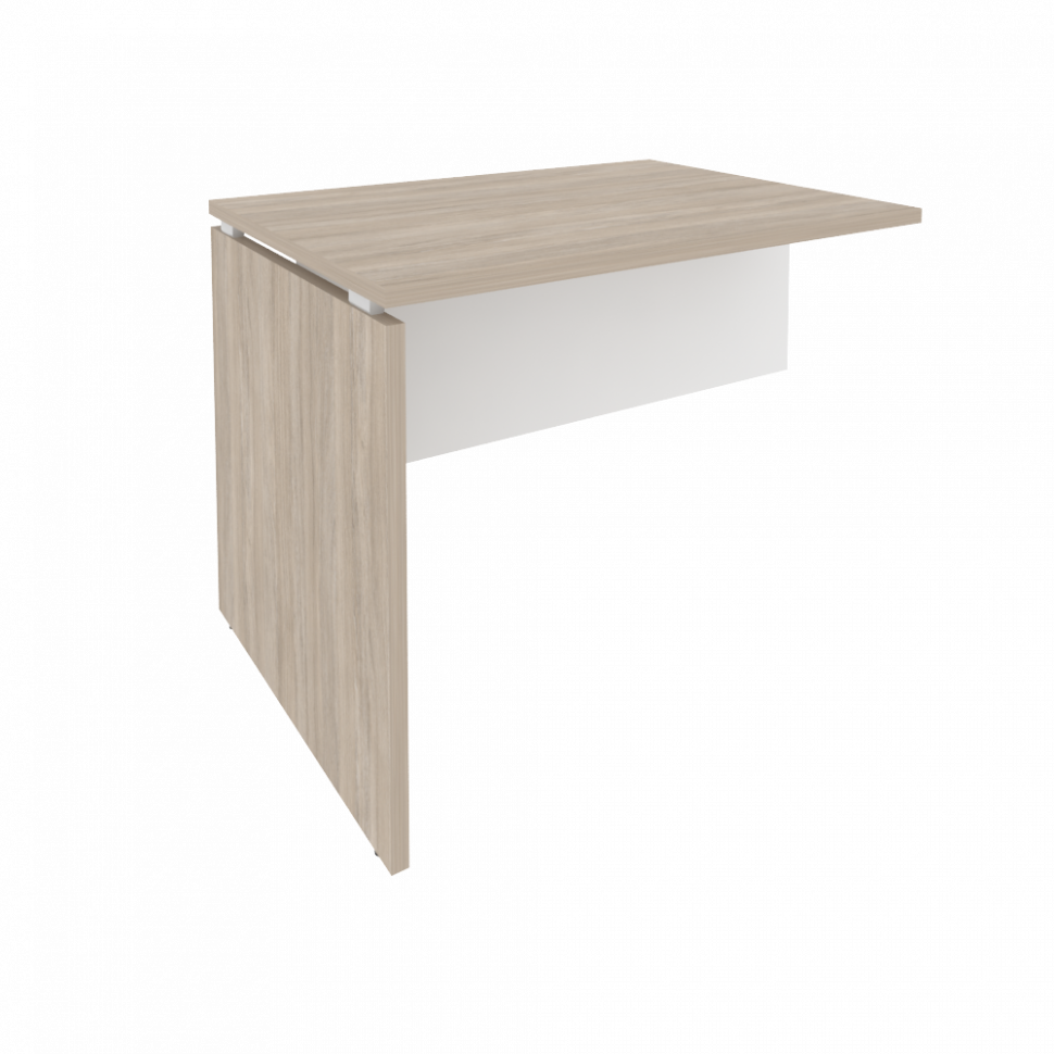 Onix Брифинг-приставка O.BR-9 Дуб Аттик/Белый Бриллиант 980*720*750