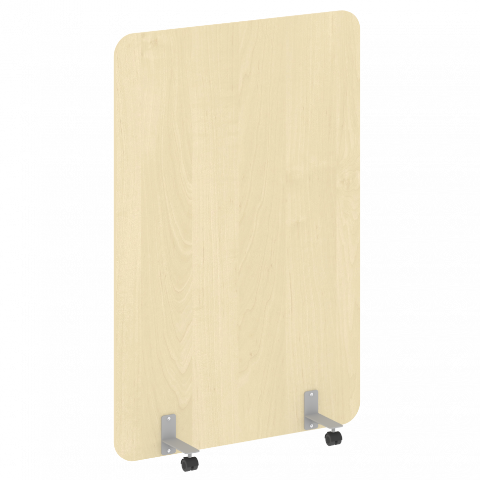 R-line Перегородка на металлических опорах, на роликах DP.R-120-180 Клен/Металл Серый 1200*18*1800