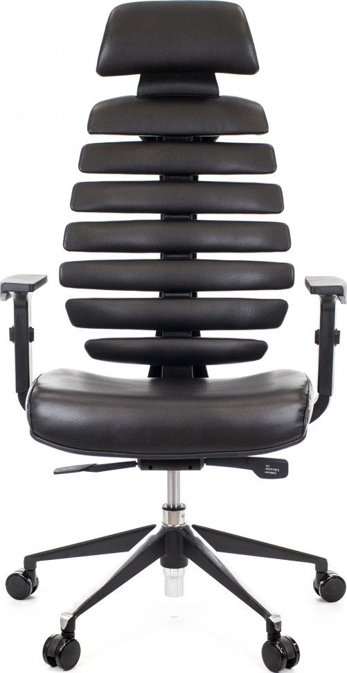 Кресло Everprof Ergo Black (Эрго Блэк) Экокожа Черный