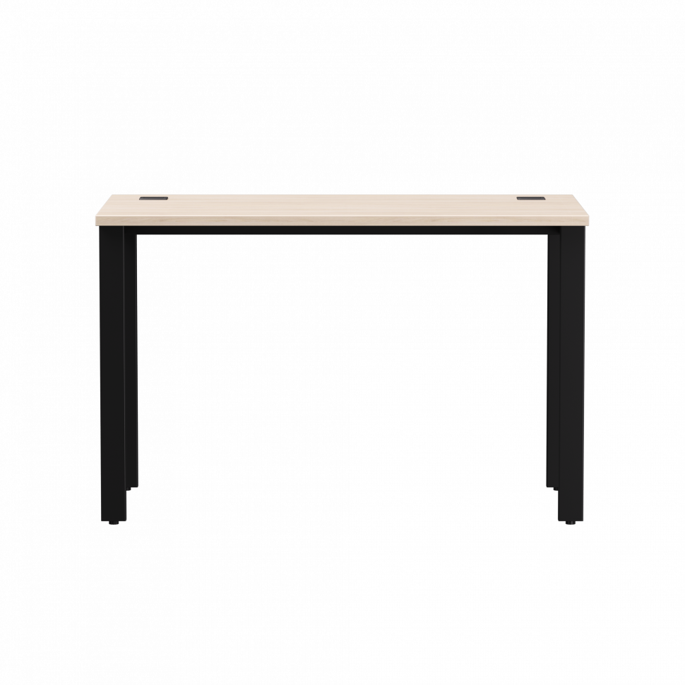 Стол прямой Everprof EVO (ЭВО) на металлокаркасе 1180х670х755 мм Дуб Соната/Черный
