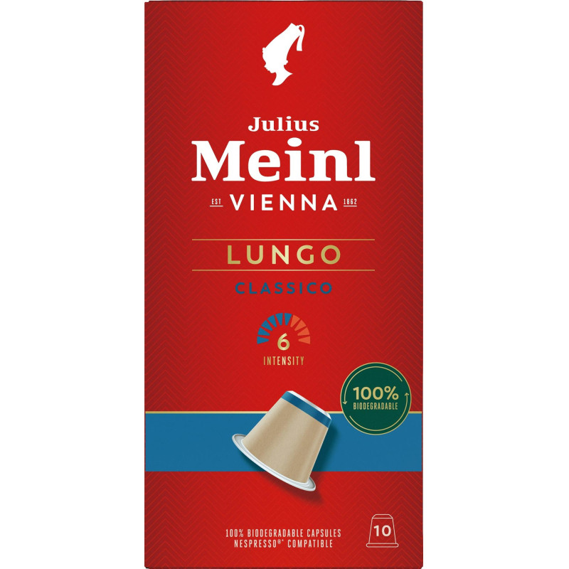 Кофе в капсулах Julius Meinl Лунго Классико BIO, 10 кап (94031)