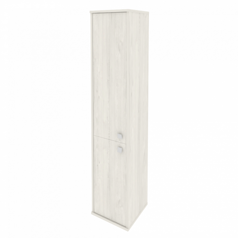 Style Шкаф высокий узкий левый Л.СУ-1.3 (L) Дуб Наварра 412*410*1980