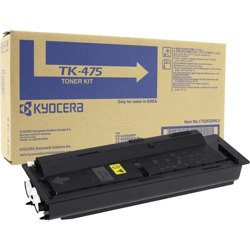 Тонер-картридж Kyocera TK-475 чер. для FS-6025/6030
