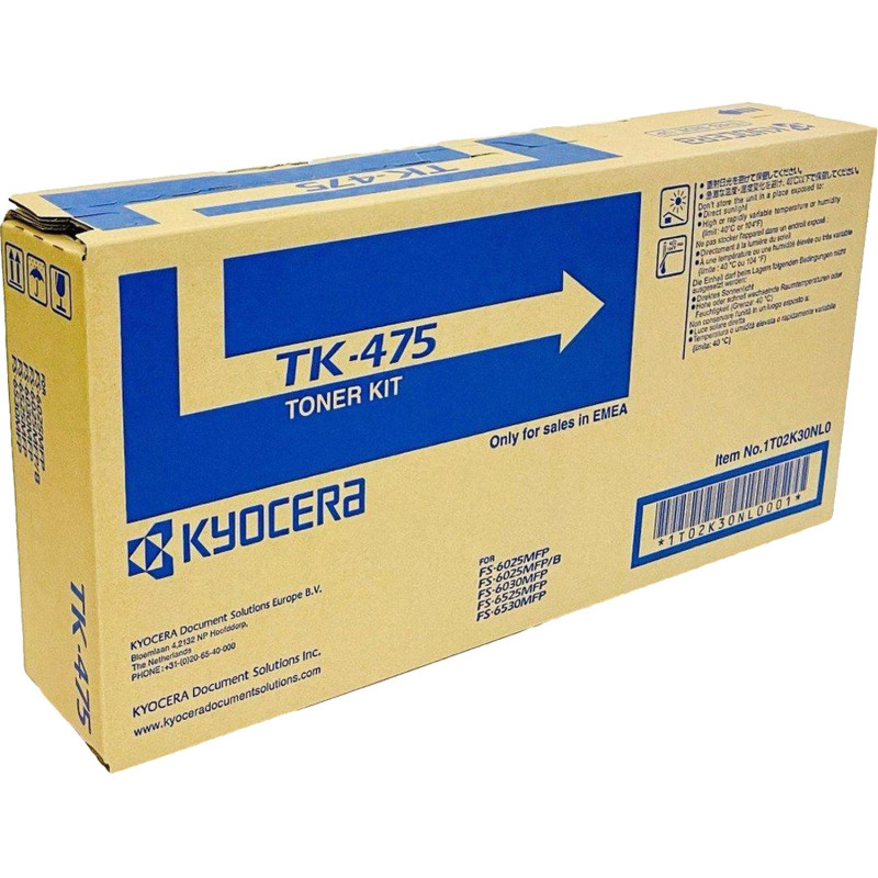 Тонер-картридж Kyocera TK-475 чер. для FS-6025/6030