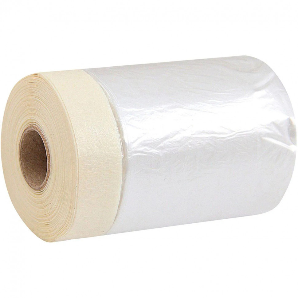 Пленка защитная с клейкой лентой БИБЕР 31815 0,55х33 м СПб