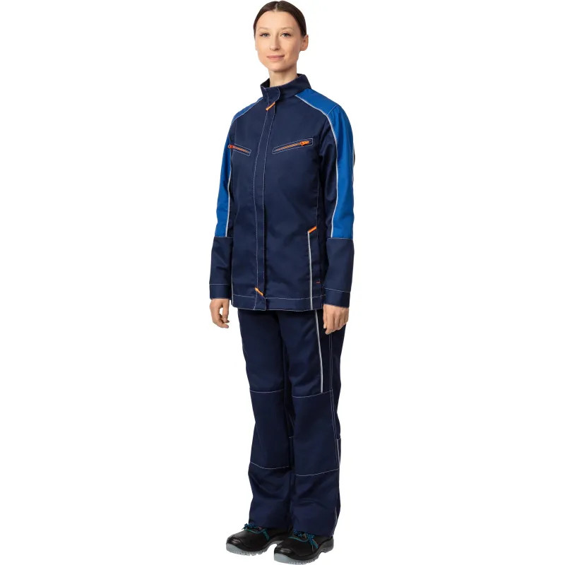 Куртка летняя жен. л34-КУ син/вас (р.52-54) 170-176 (мод.КУР224)