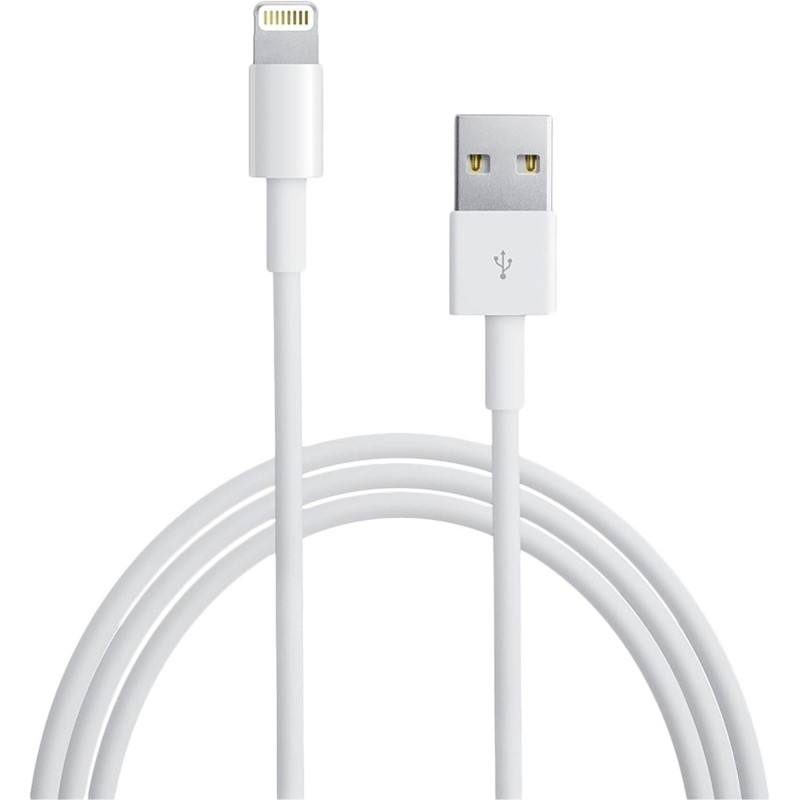 Кабель Apple Lightning - USB Cable (2 m), бел, MD819ZM/A
