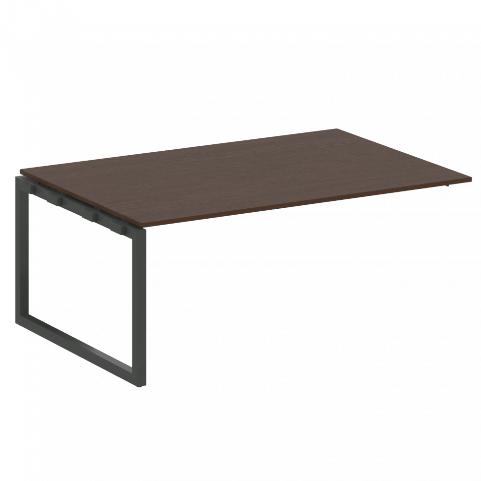 Metal System Quattro Проходной элемент перег. стола на О-образном м/к 50БО.ППРГ-5 Венге Цаво/Металл