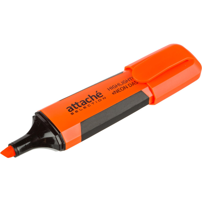 Маркер текстовыделитель Attache Selection Neon Dash 1-5мм оранжевый HL7010