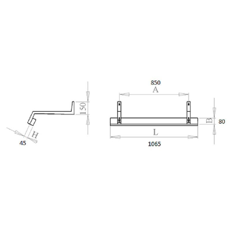 Светильник д/шк.дос Ксенон Master LED-03 36W 4000K IP20 0140036011-50